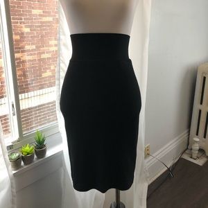 American Apparel, Black Midi- Pencil Skirt
